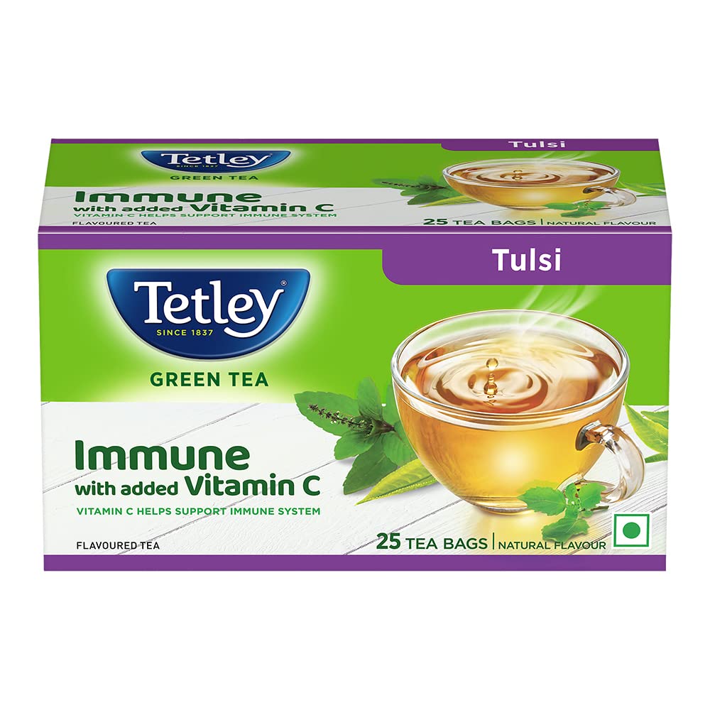 Tetley Green Tea with Tulsi