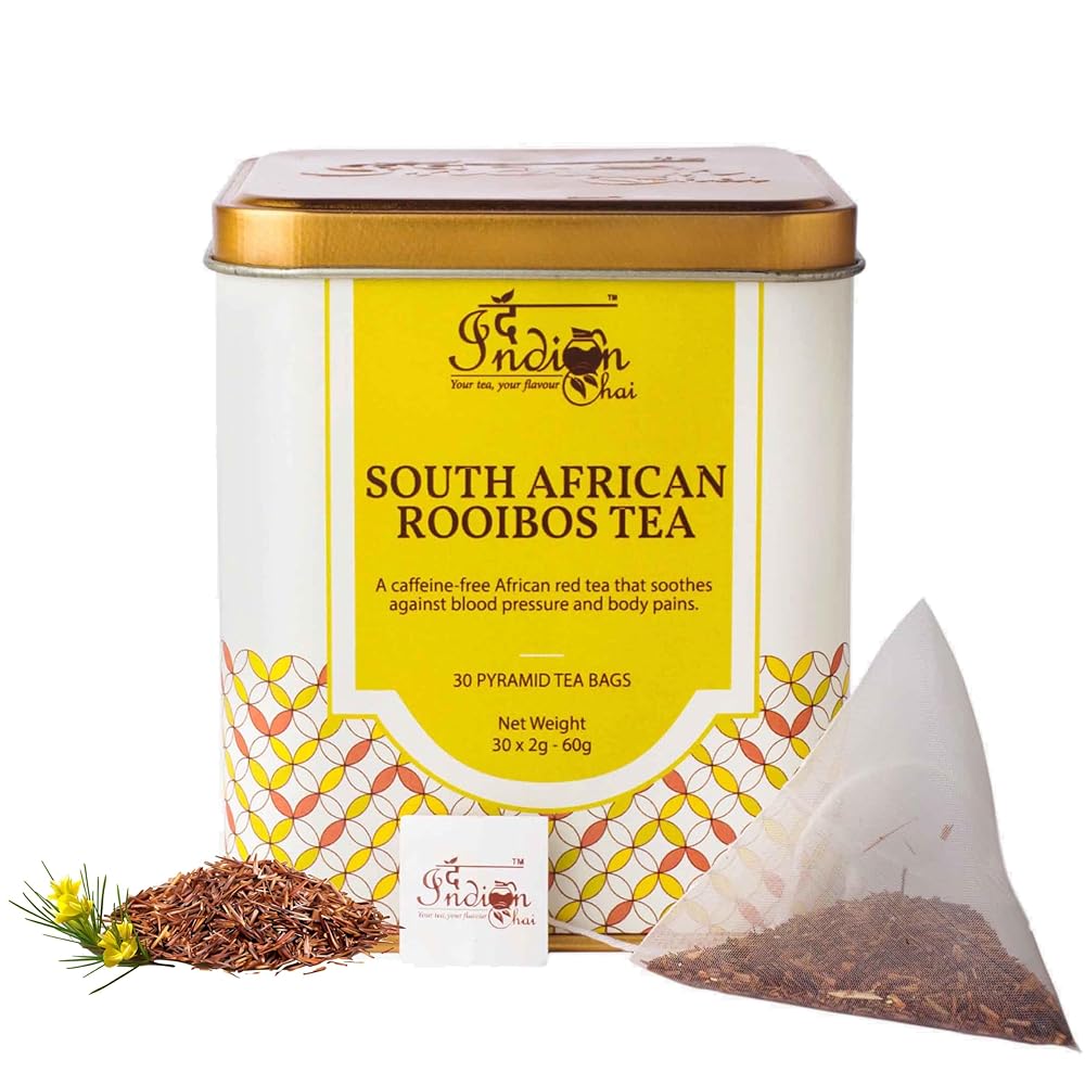The Indian Chai Rooibos Tea Pyramid Bags