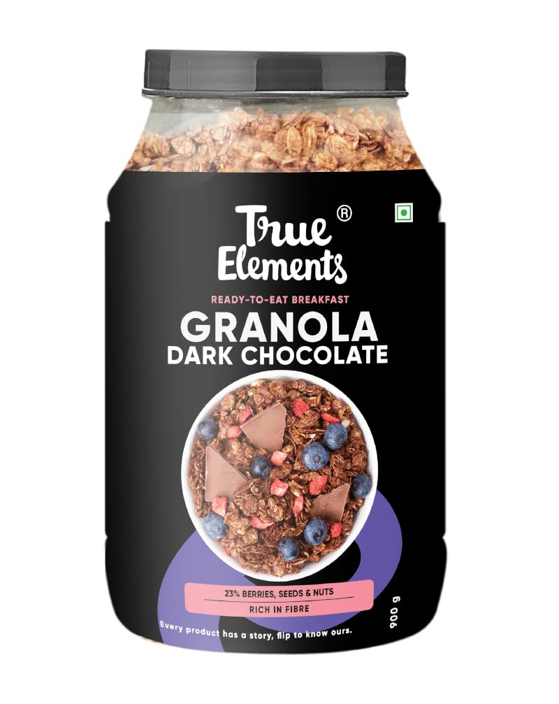 True Elements Granola with Almonds &...