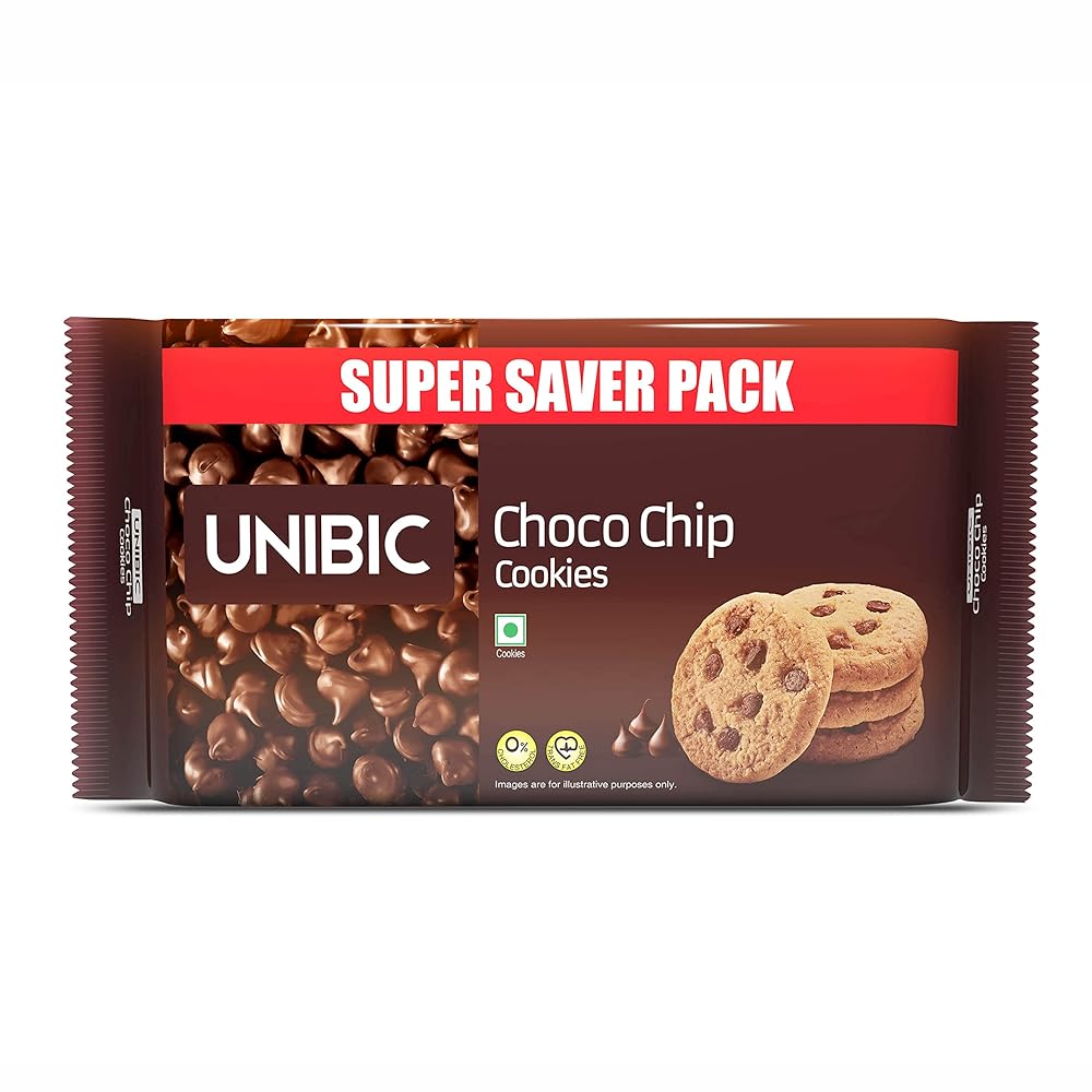 Unibic Choco Chip Cookies, 500g