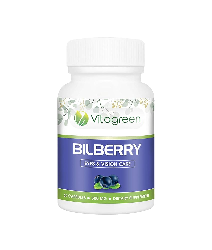 Vitagreen Bilberry Capsules – Pur...