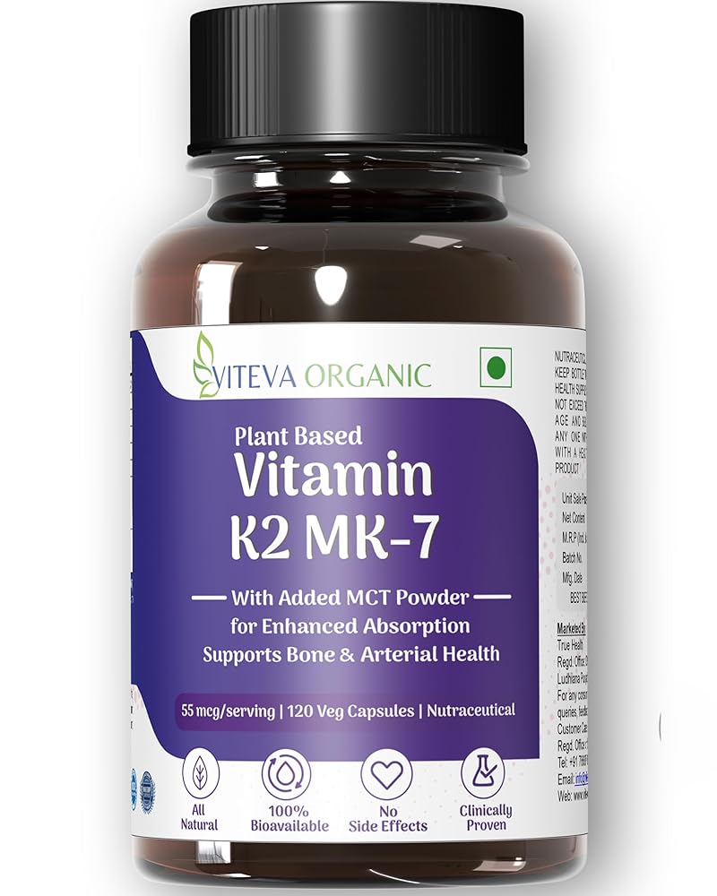Viteva Organic Vitamin K2 Capsules