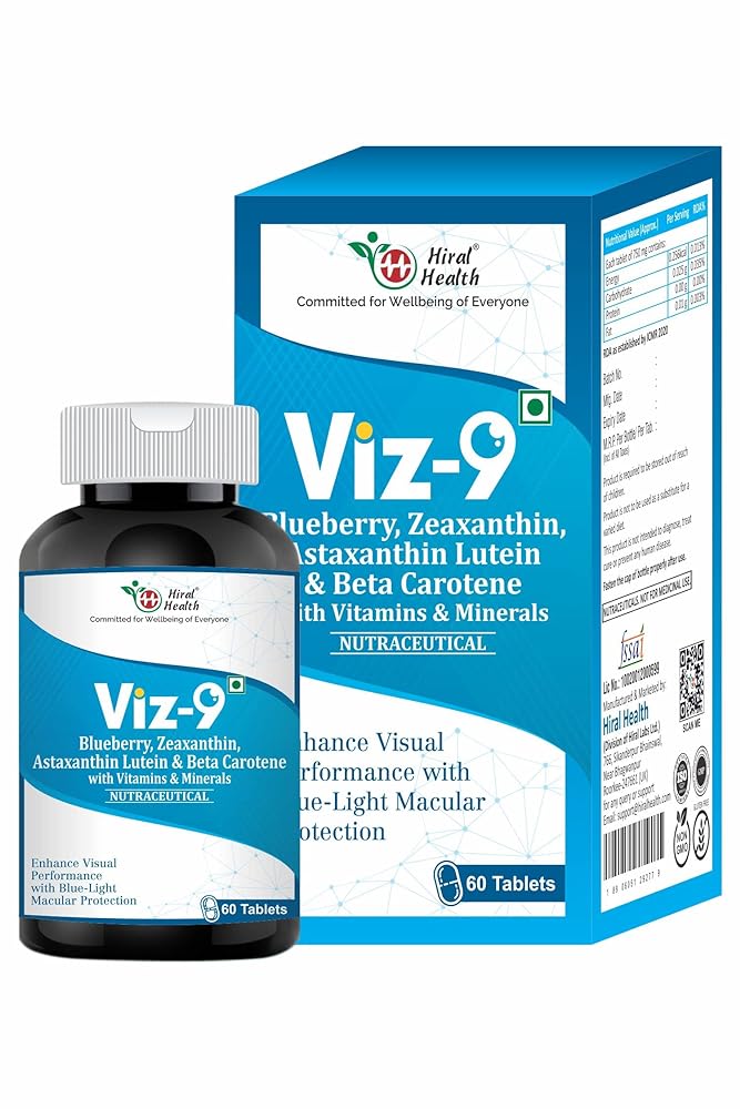 Viz-9 Eye Vitamin: Protect, Improve Vision
