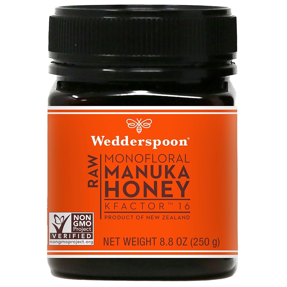 Wedderspoon Raw Manuka Honey, 249.47g