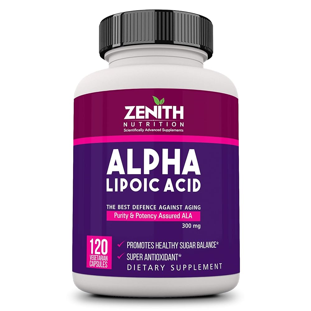 Zenith Alpha Lipoic Acid 300mg Capsules