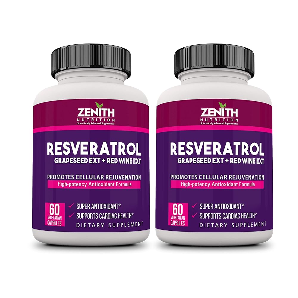 Zenith Resveratrol, Grapeseed & Red...
