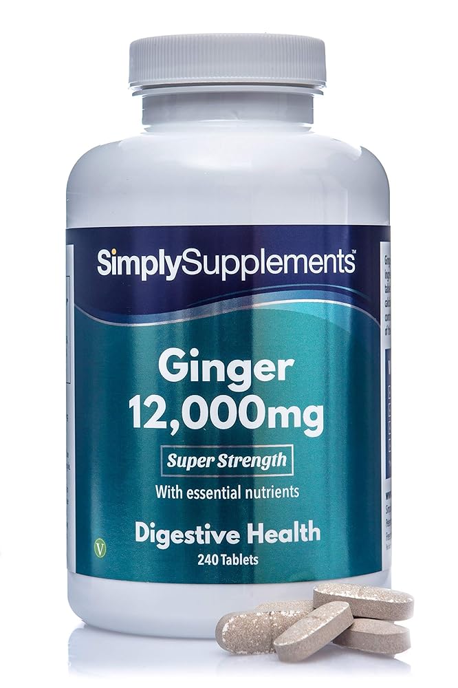 12,000mg Ginger Extract – 240 Veg...
