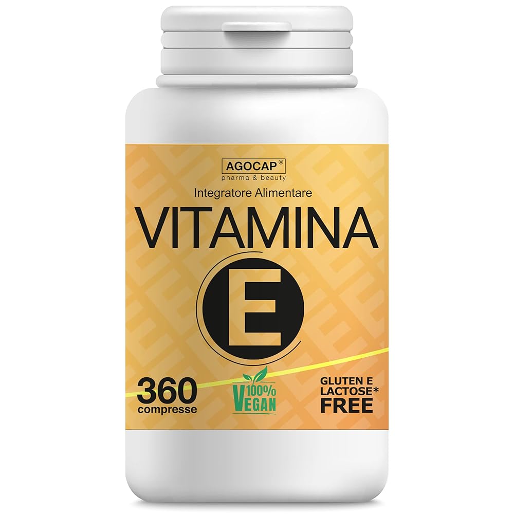 Agocap Vitamin E Supplement, High Dosag...