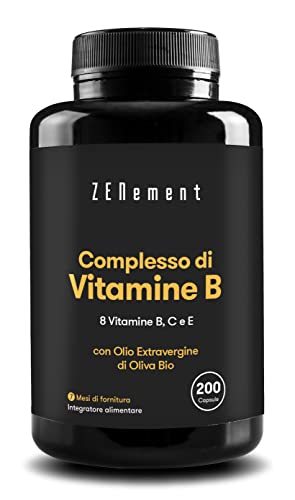 B-Complex + C and E Vitamins, 200 Softg...