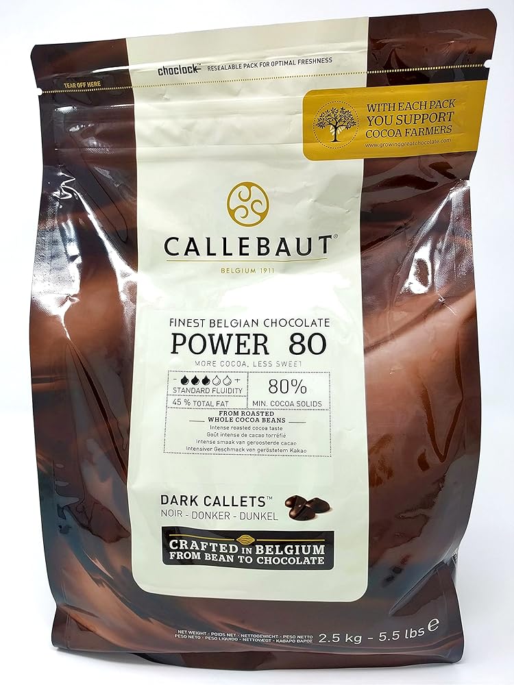 Callebaut Power 80 Dark Chocolate ̵...