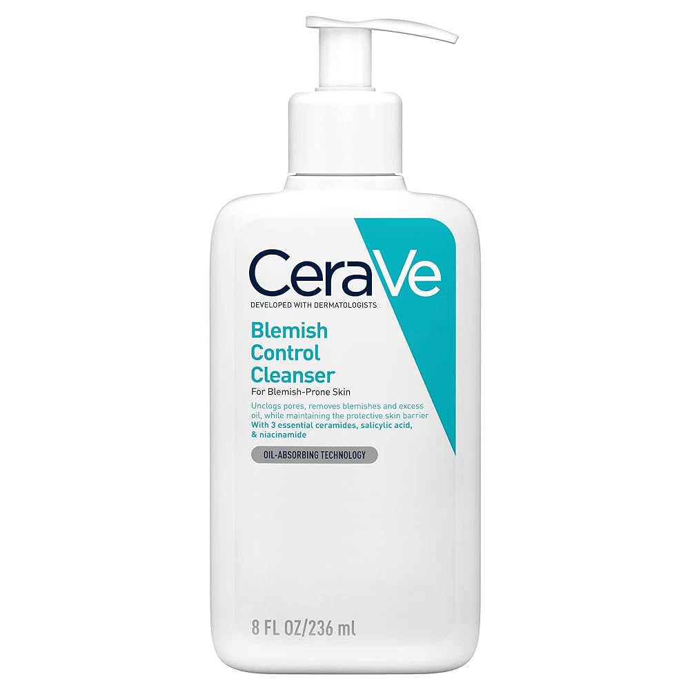 CeraVe Acne Control Cleanser, Purifying...