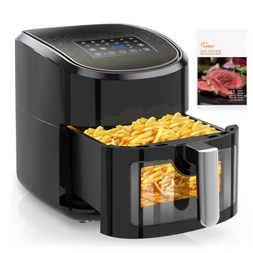 EUARY Air Fryer XXL with 17 Programs