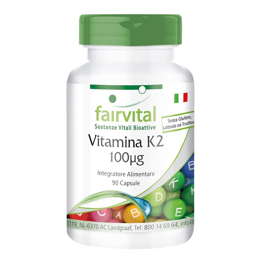 Fairvital Vitamin K2 MK-7 Vegan Capsules