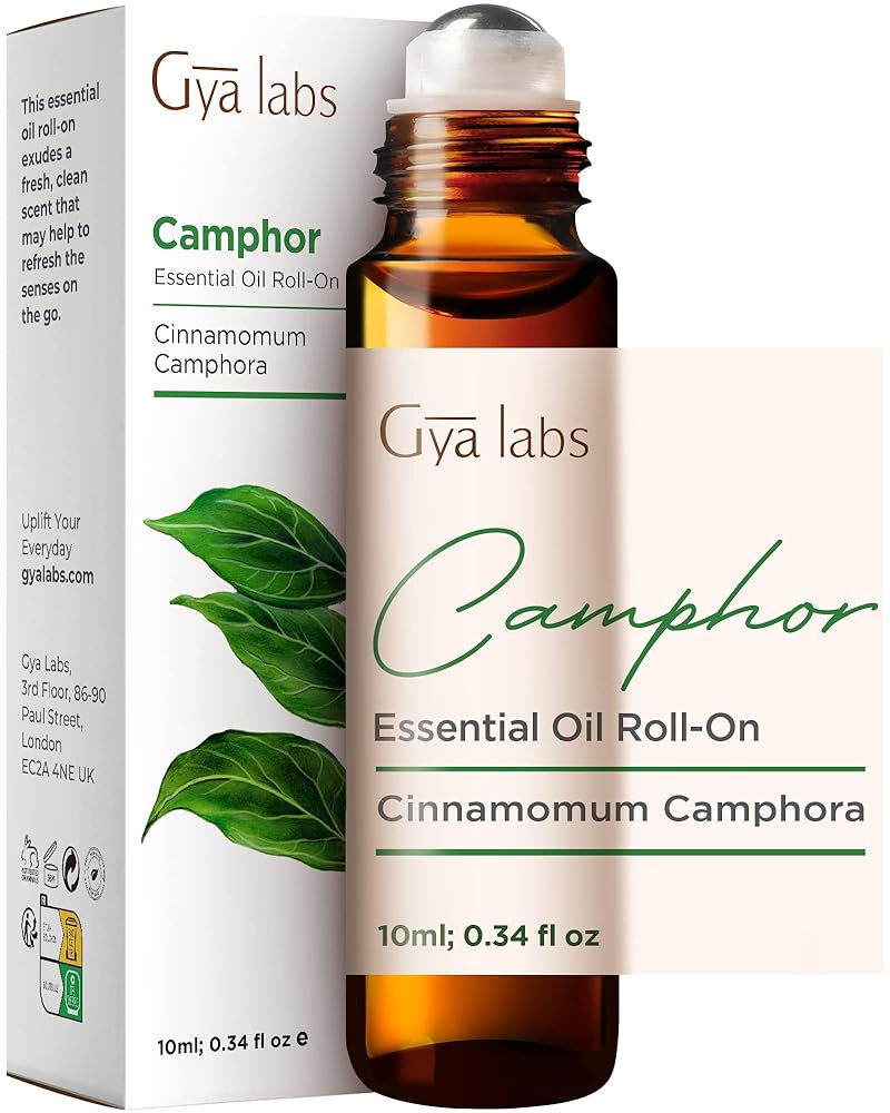 Gya Labs Camphor Essential Oil Roll-On