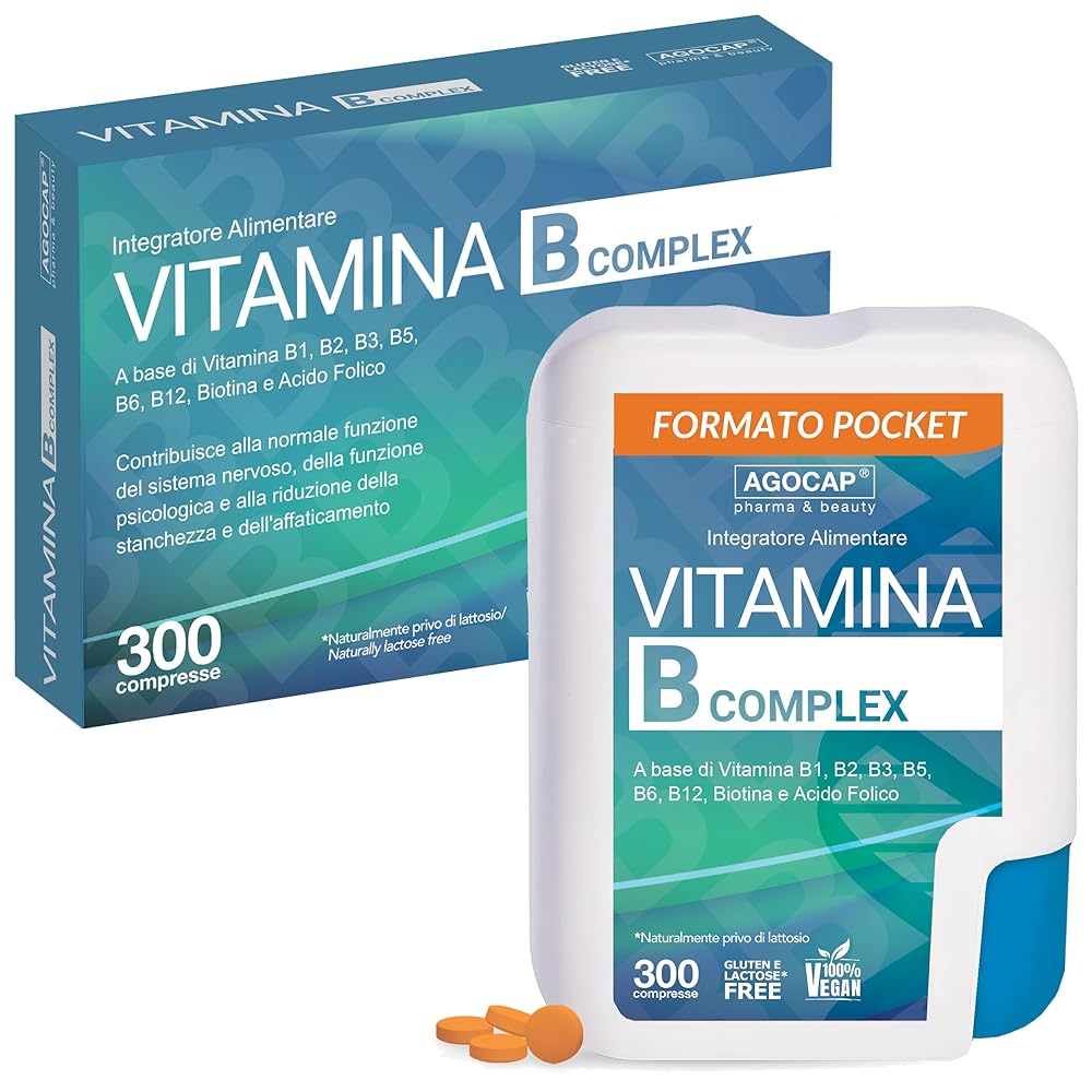 High-Dose B Complex Supplement with 300...