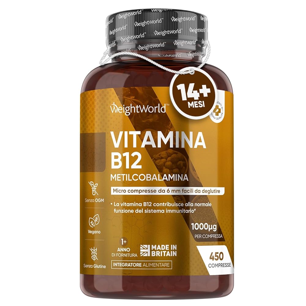 High-Dose Vitamin B12 1000mcg, 450 Vega...