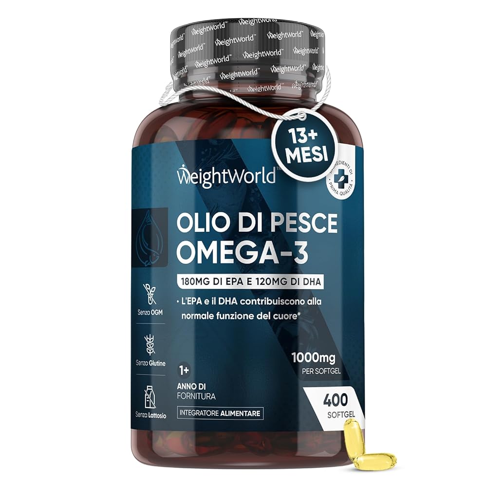High Dosage Omega 3 Fish Oil (13 Month ...