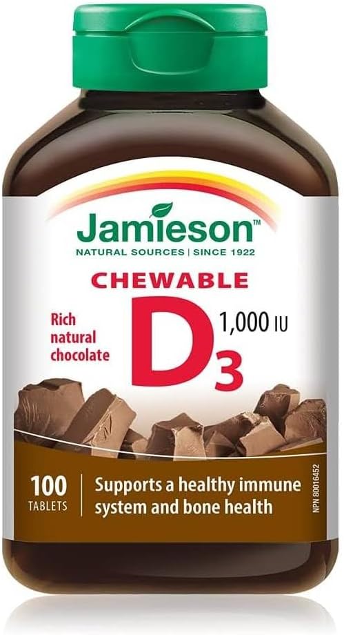 Jamieson Vitamin D Chewable – Cho...