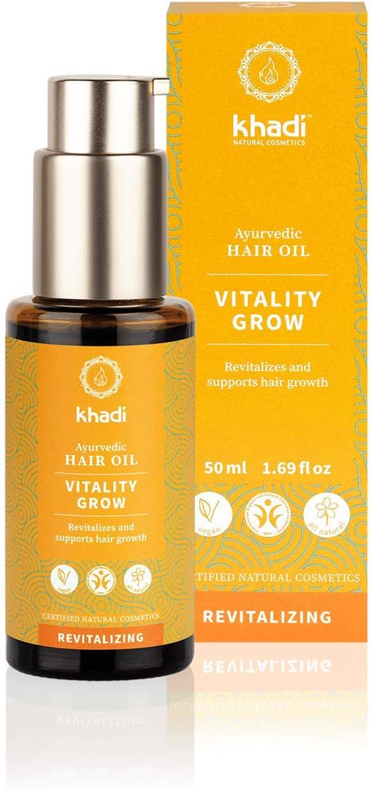 khadi VITALITY GROW Hair Oil – 10...