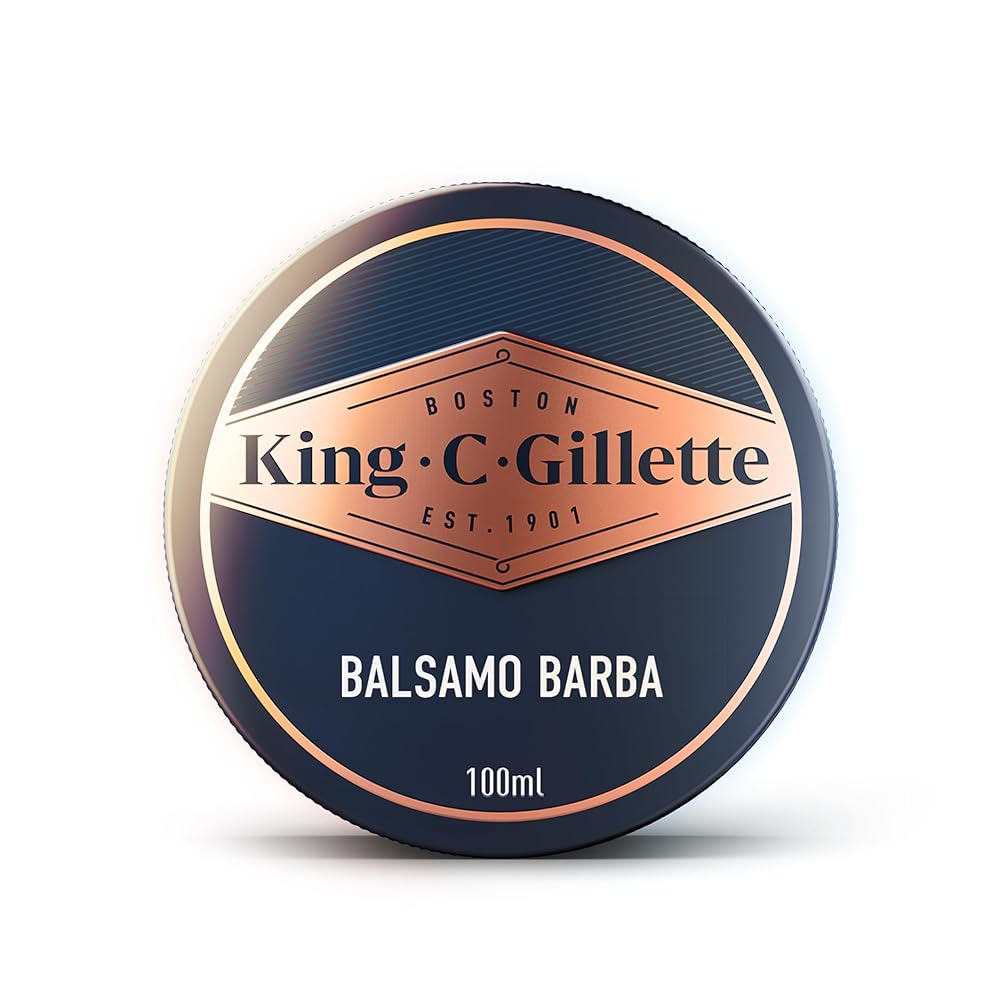King C. Gillette Beard Balm, 100ml, wit...