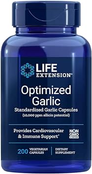 Life Extension Garlic Extract, 200 Caps...