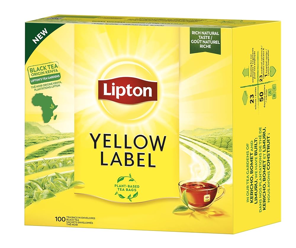 Lipton Yellow Label Classic Black Tea &...