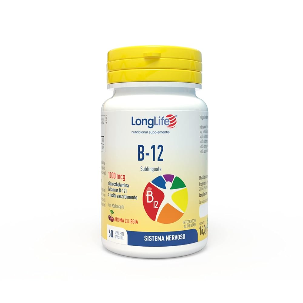 LongLife® B12 1000 mcg Sublingual Tablets