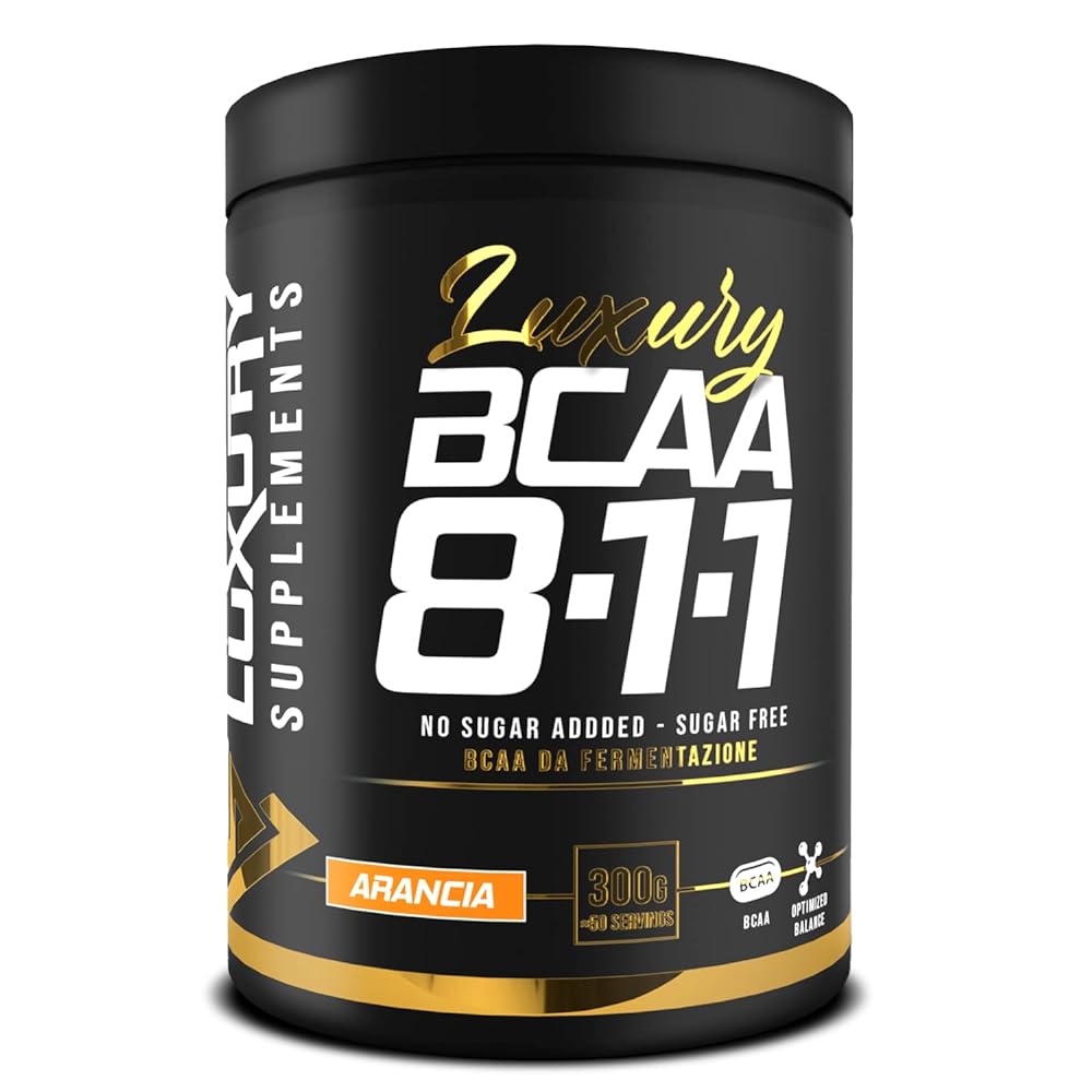 Luxury Supplements BCAA 811 Orange Flavor
