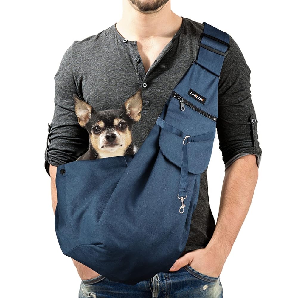 Lyneun Pet Sling Carrier Backpack
