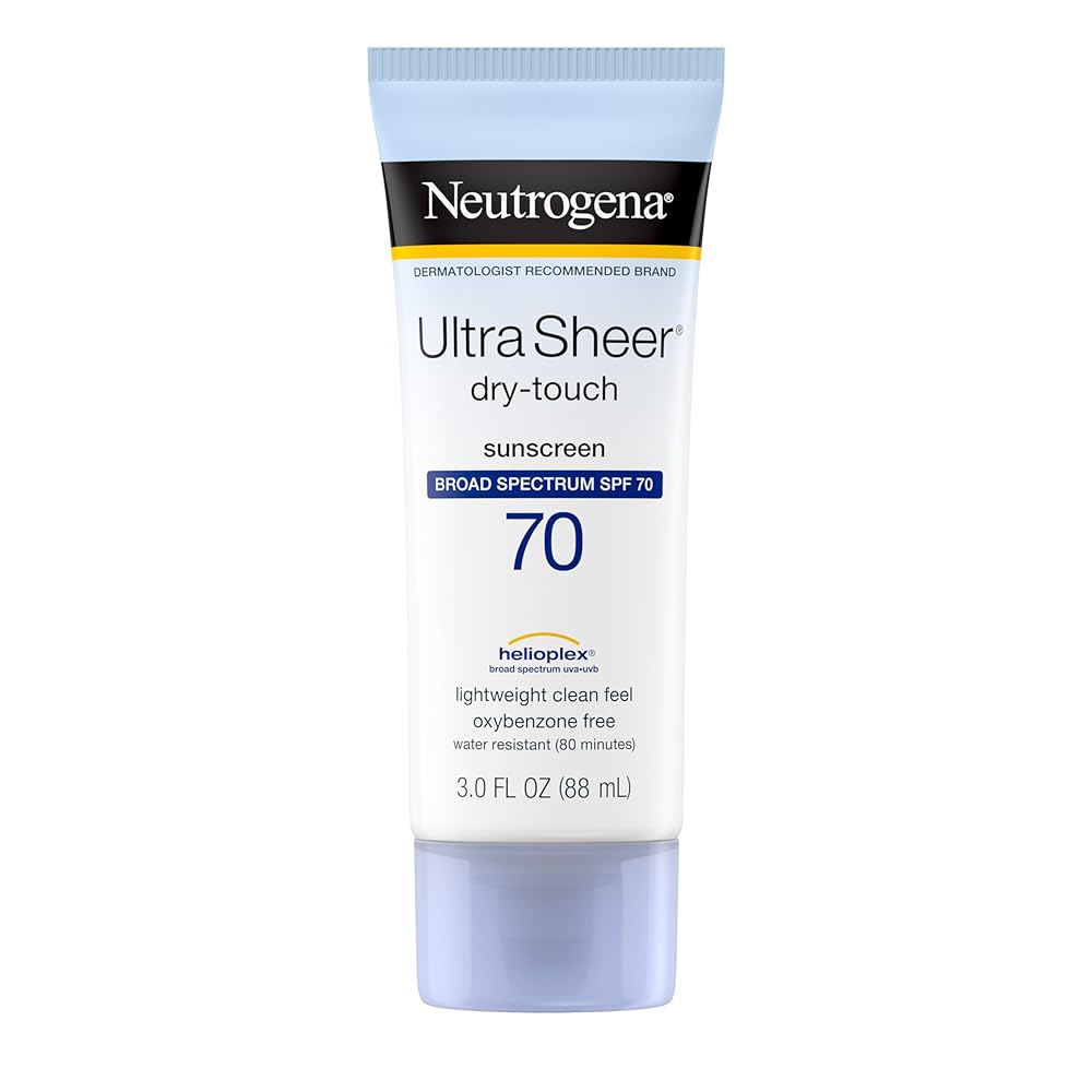 Neutrogena Ultra Sheer SPF 70 Sunscreen