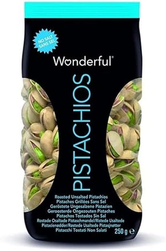 Non-Salted Roasted Pistachios, 250g