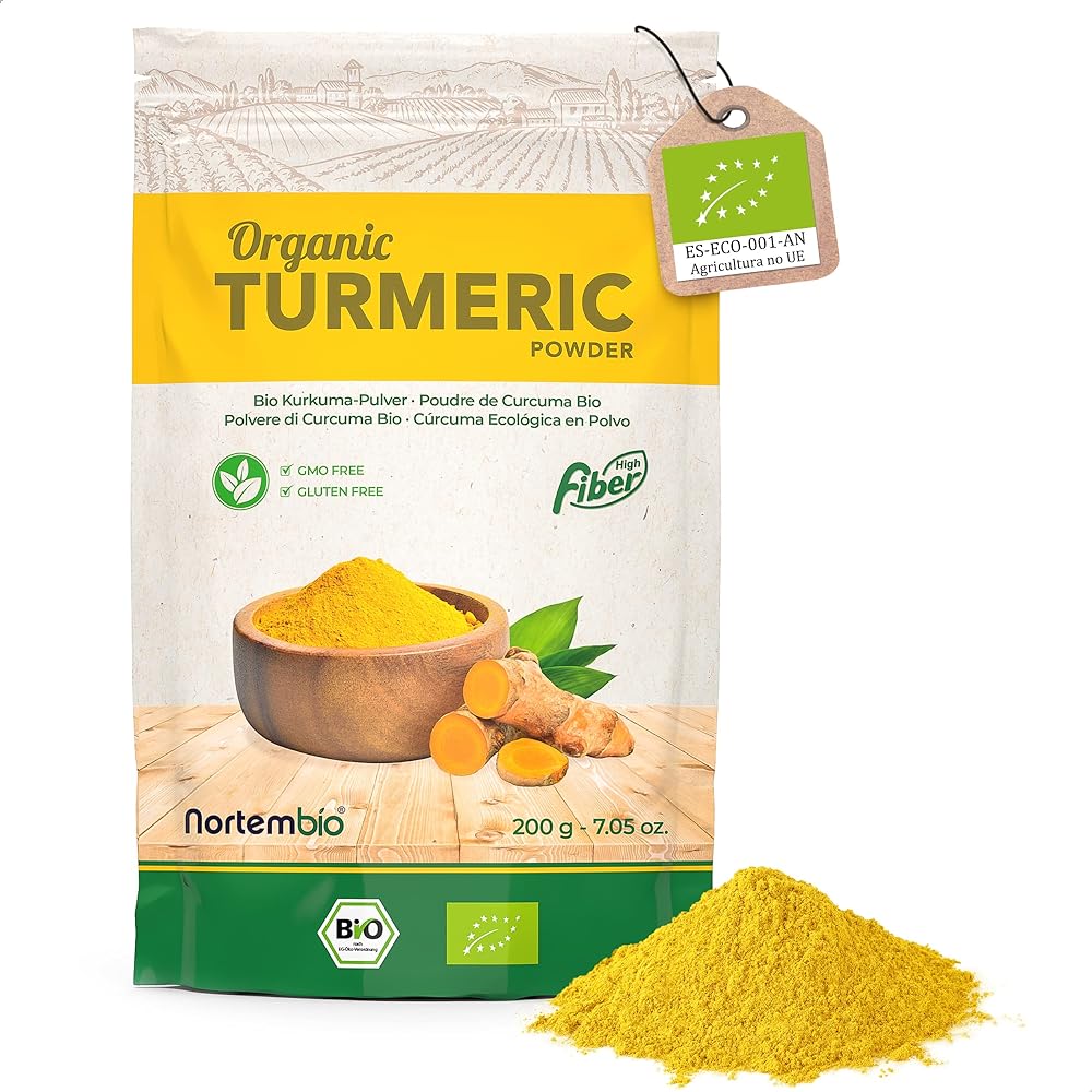 Nortembio Organic Turmeric Powder 200g....