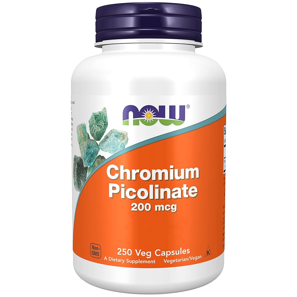 Now Foods Chromium Picolinate 200mcg Ca...