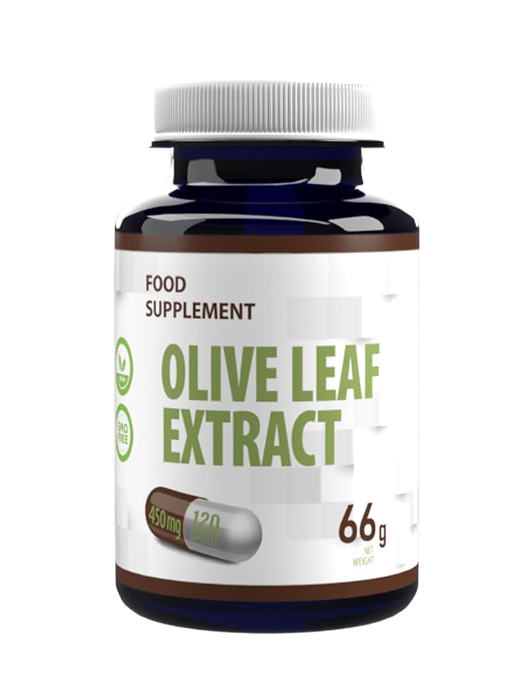 Olive Leaf Extract 450mg Capsules, High...