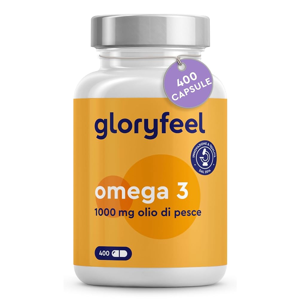 Omega 3 Fish Oil Softgel Capsules (400 ...