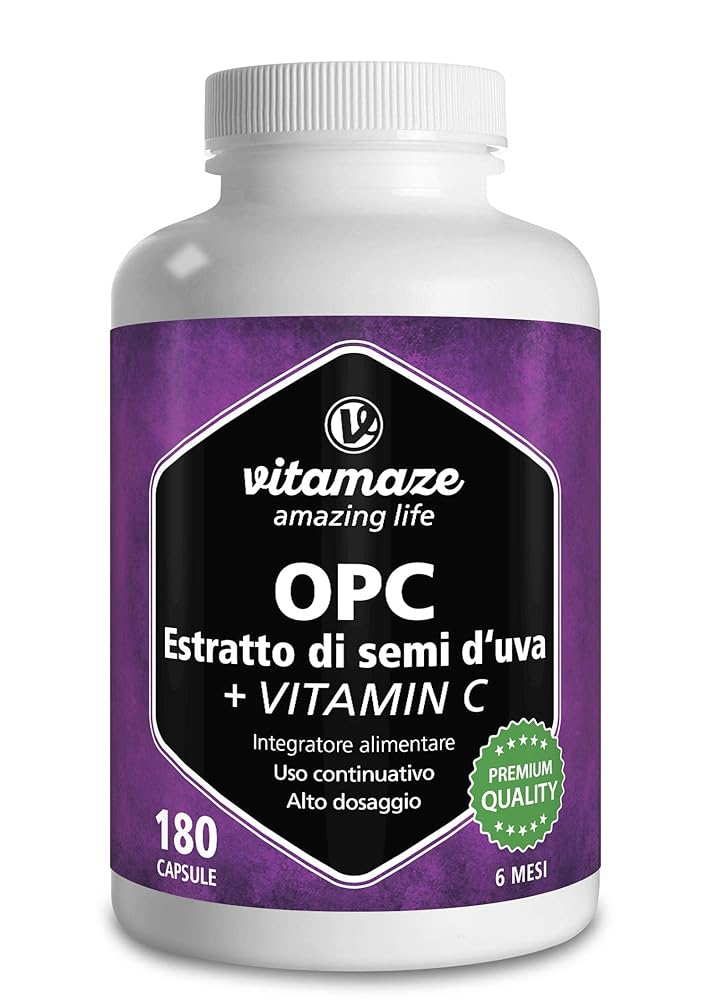 OPC Grape Seed Extract Capsules with Vi...