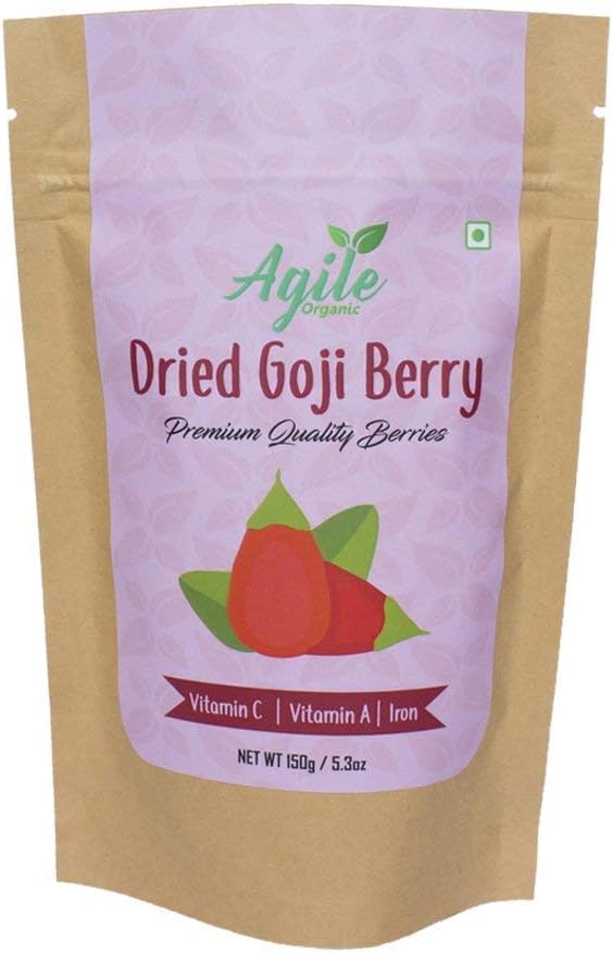 Organic Agile Goji Berries, 150g