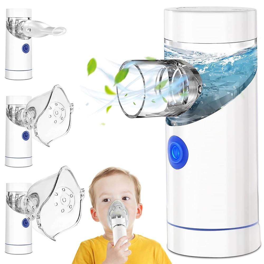 Portable Ultrasonic Inhaler Nebulizer &...