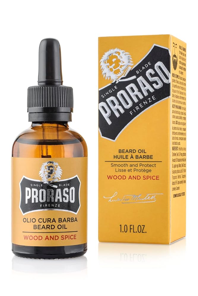 Proraso Beard Oil Wood and Spice, 30ml