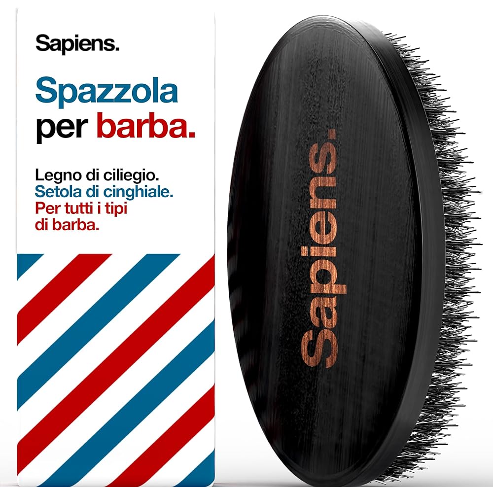 Sapiens Barbershop Boar Bristle Beard B...