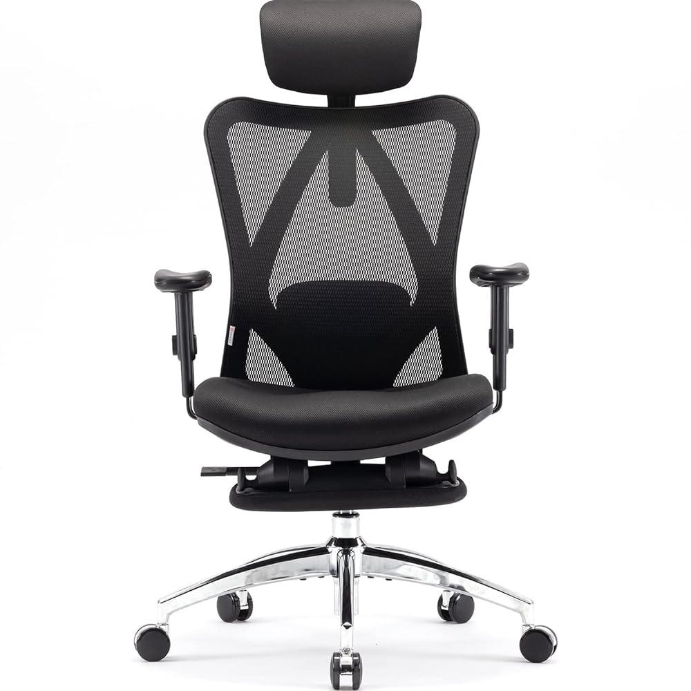 SIHOO Ergonomic Office Chair with Footrest