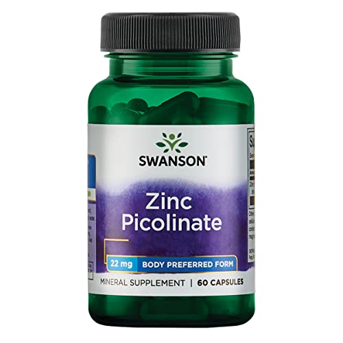 Swanson Zinc Picolinate, Highly Dosed 6...