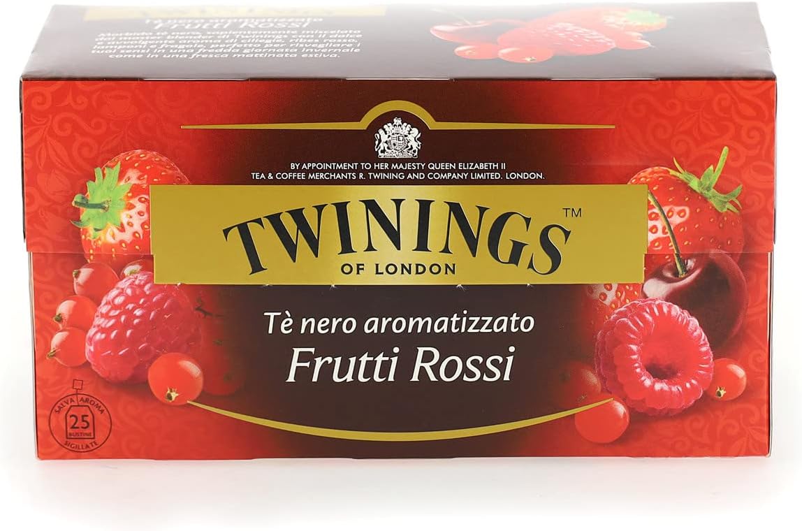 Twinings Black Tea with Red Berries, 25...