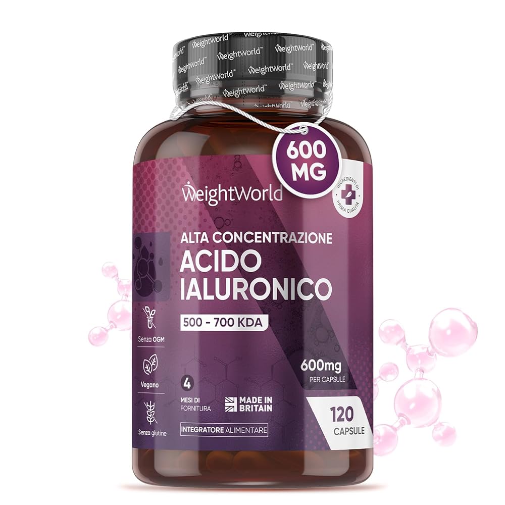Vegan Hyaluronic Acid Supplement, 600mg...