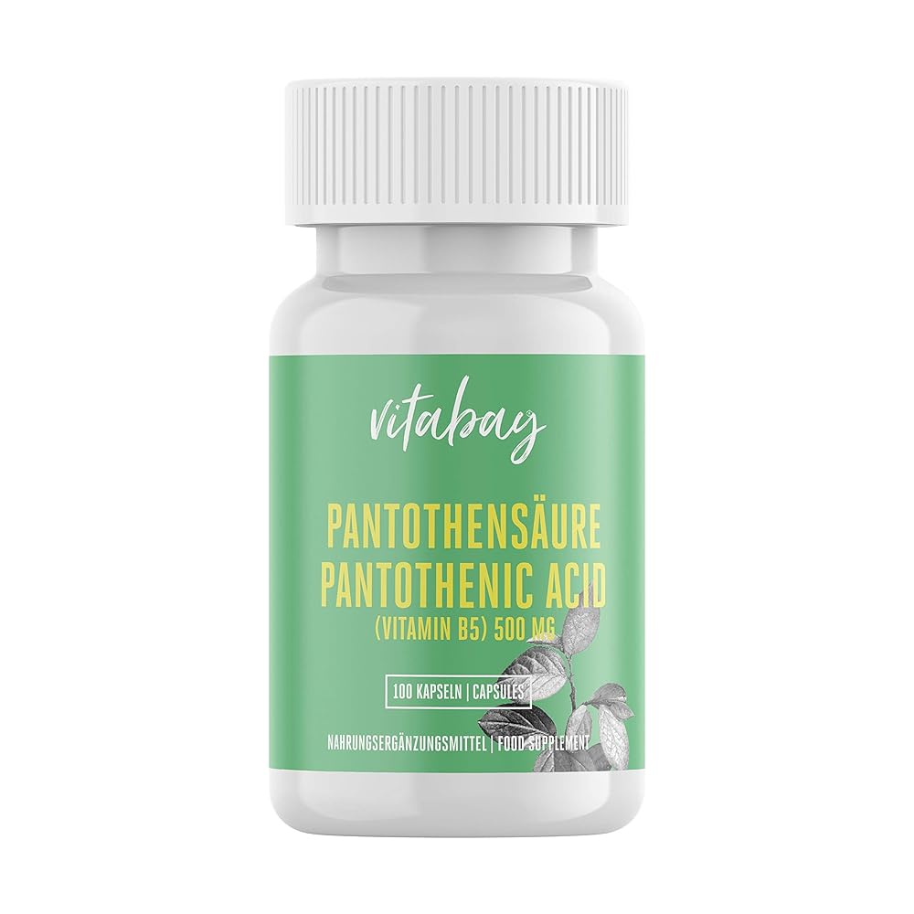 Vitabay Pantothenic Acid 500mg – ...