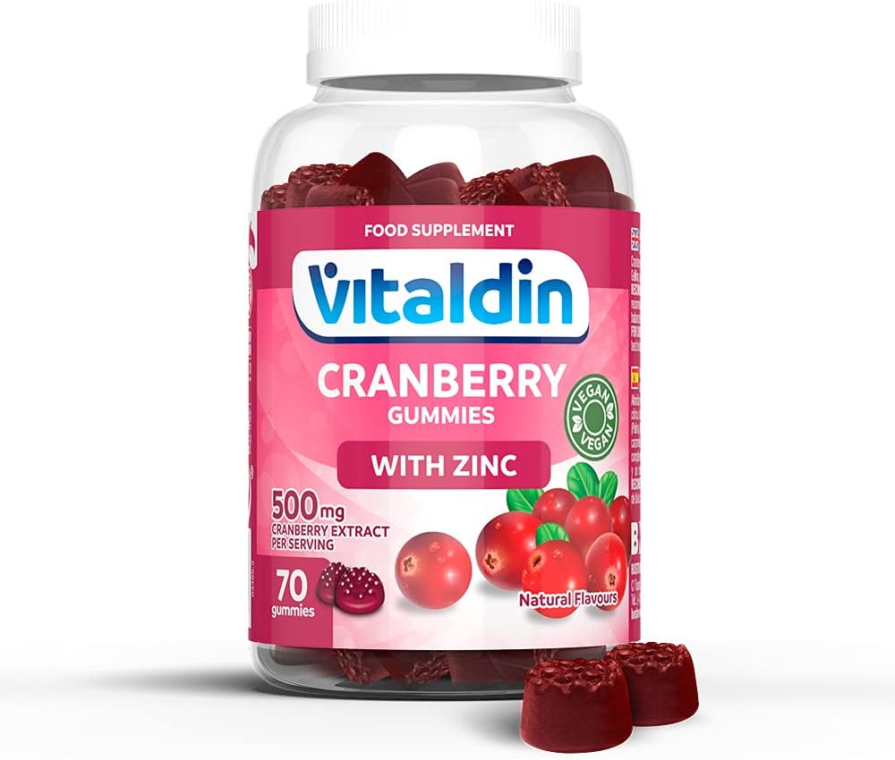 VITALDIN Cranberry Gummies – 500m...