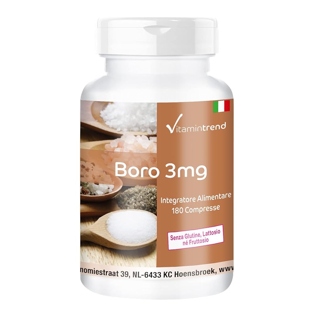 Vitamintrend Boro 3mg – 180 Tablets