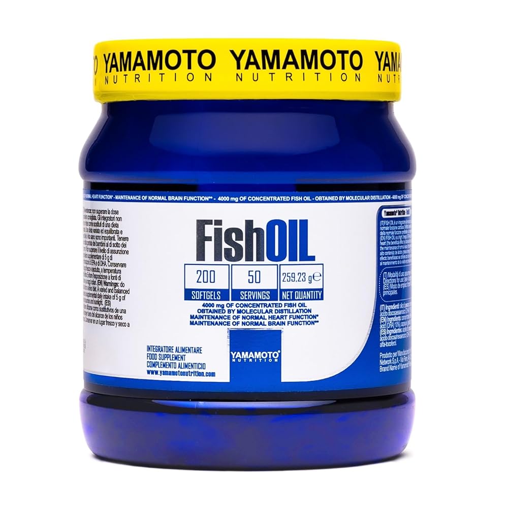 YAMAMOTO NUTRITION Fish Oil Softgels