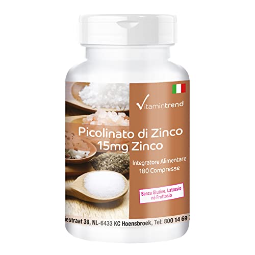 Zinc 15mg – 180 Vegan Tablets | V...