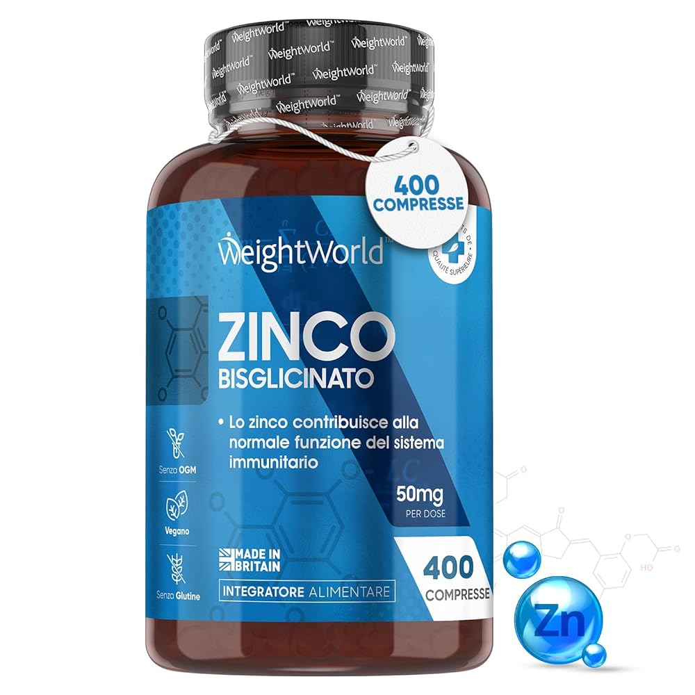 Zinc Supplement – 400 Vegan Zinc ...